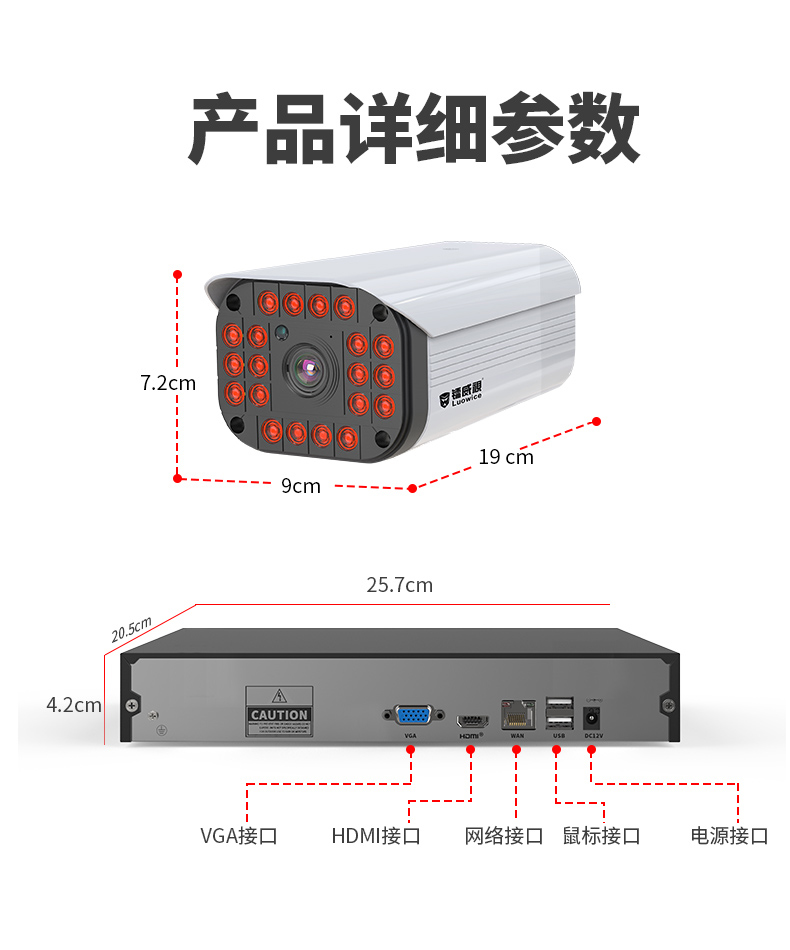 【500万】POE监控套装